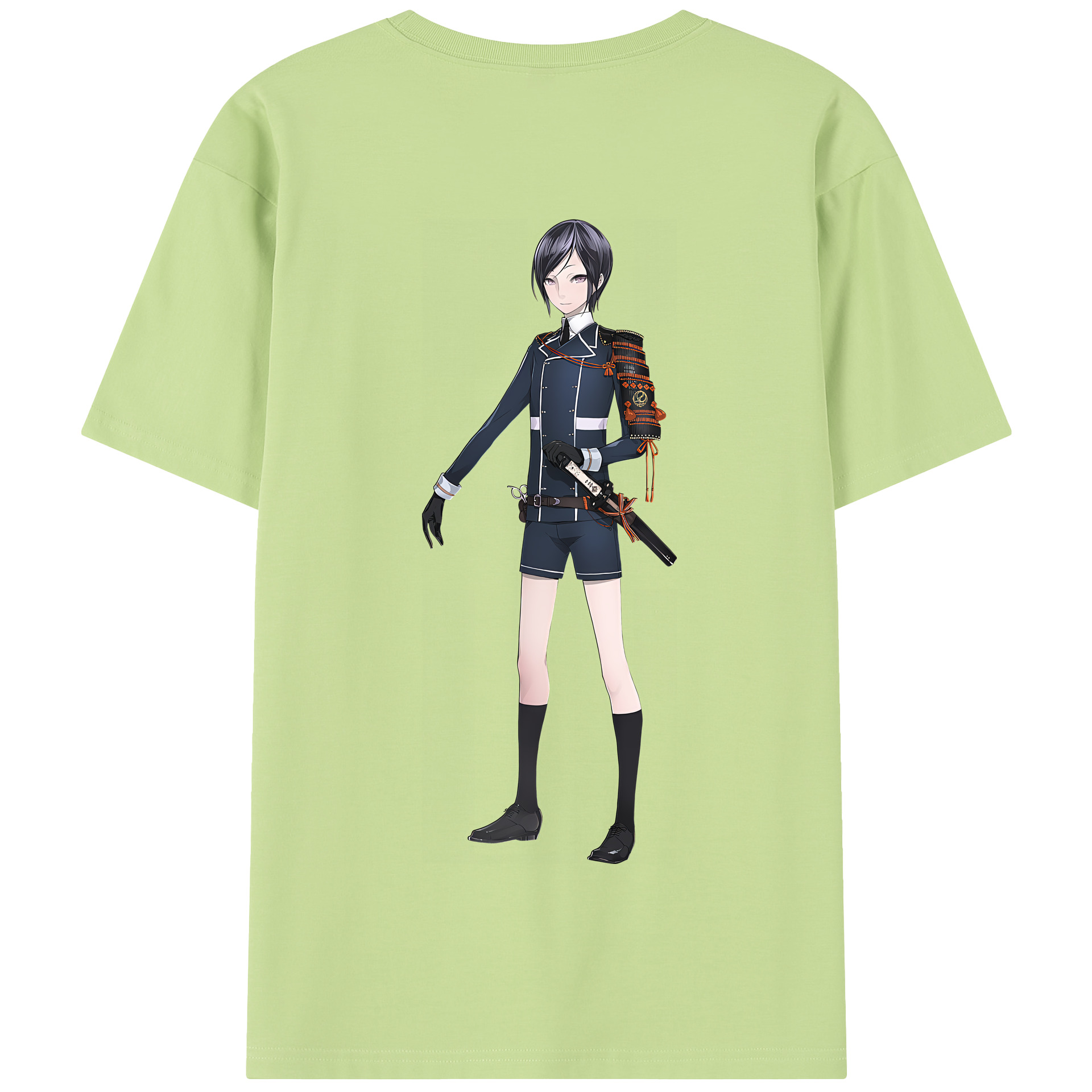 （画像用） 刀剣乱舞 Touken Ranbu 綿100％半袖Tシャツ（背面プリント）